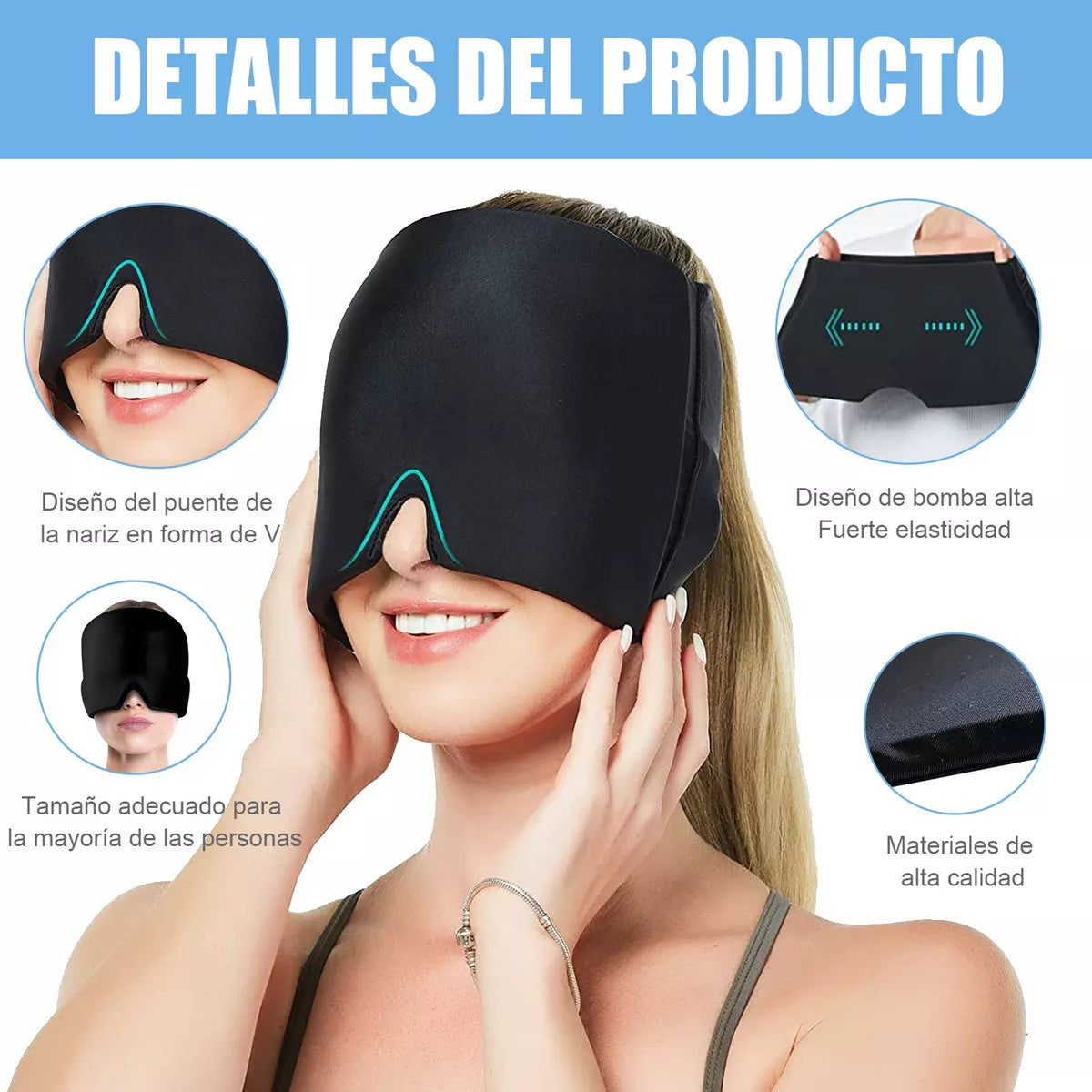 Gorro de Gelterapia para Dolores de Cabeza