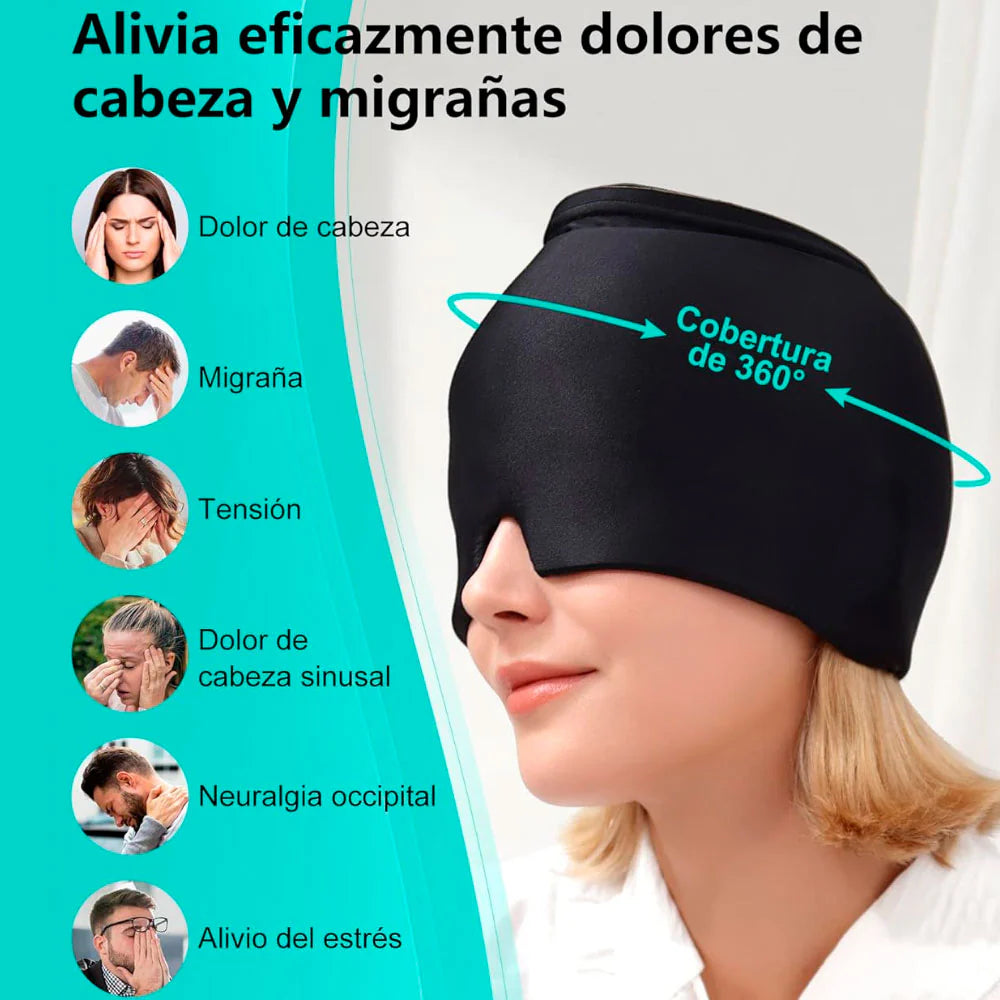 Gorro de Gelterapia para Dolores de Cabeza